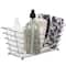 Simplify Wire Towel Basket with Chrome Ball Feet